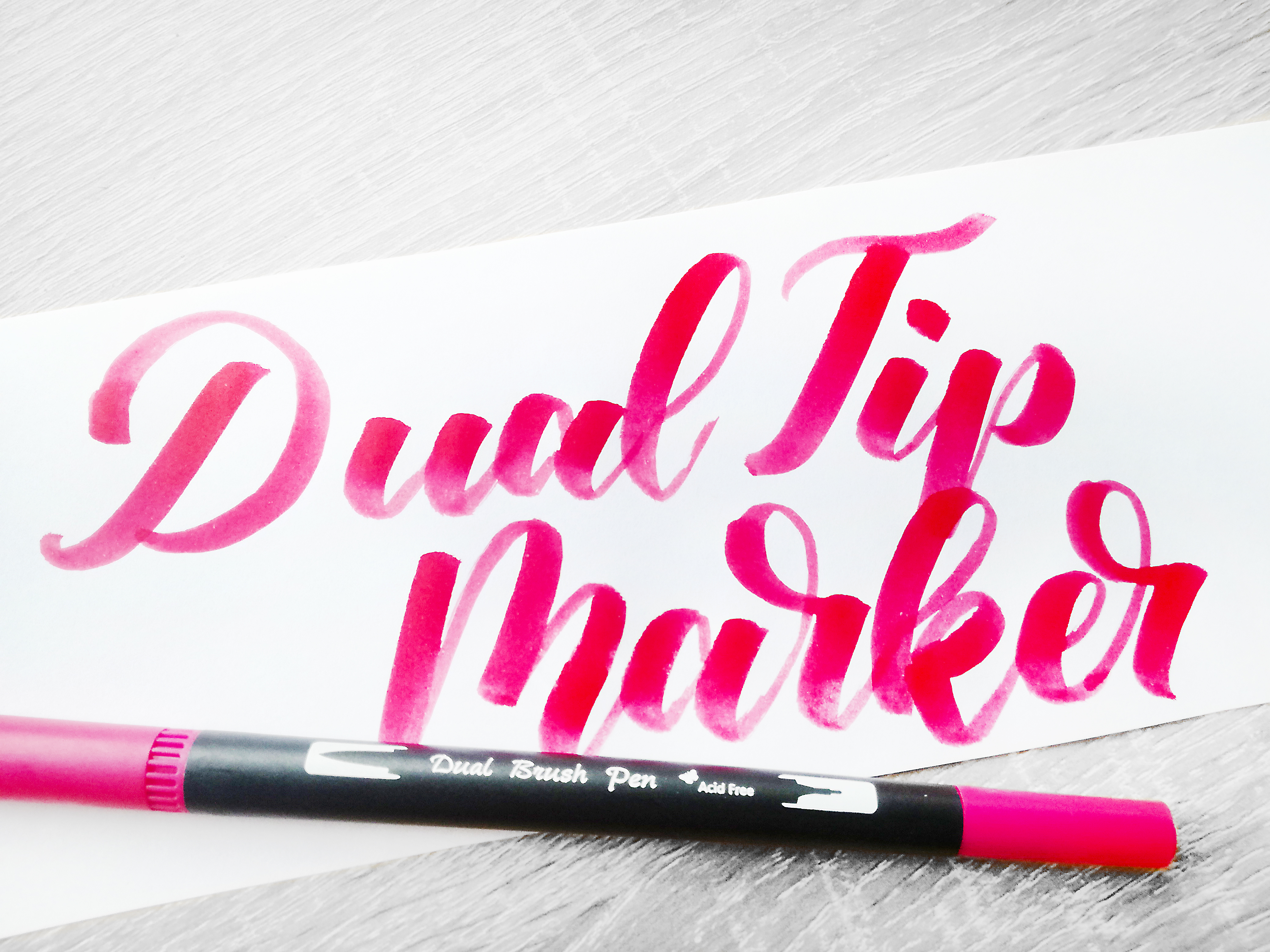 dual tip marker